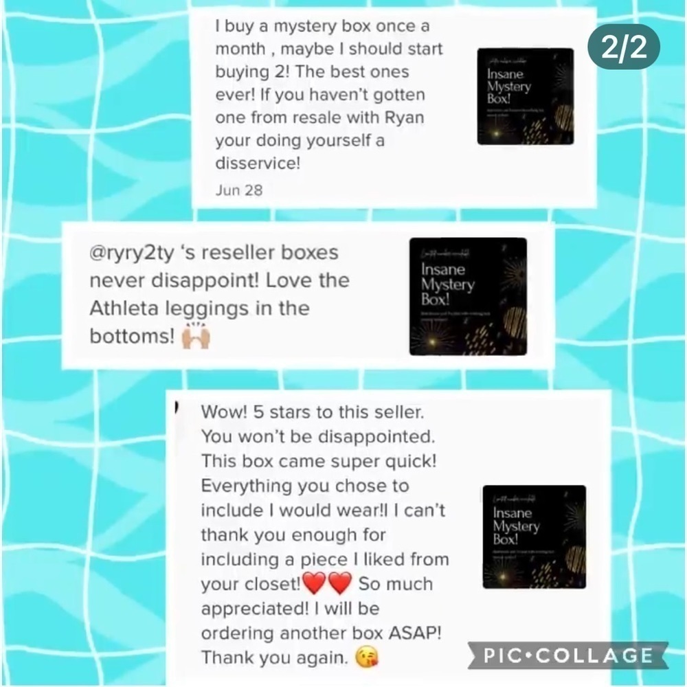 Reseller Mystery Box! Reseller inventory box 5lbs Anthro Free People Madewell - Picture 3 of 5